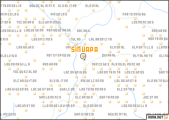 map of Sinuapa