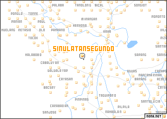 map of Sinulatan Segundo