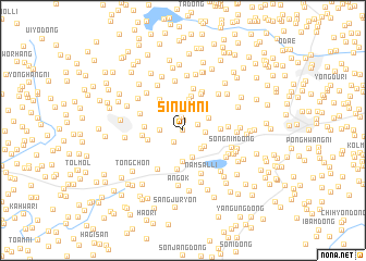 map of Sinŭm-ni