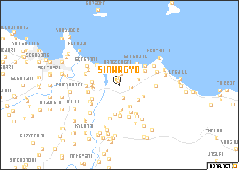 map of Sinwagyo