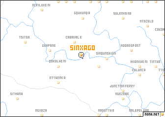 map of Sinxago