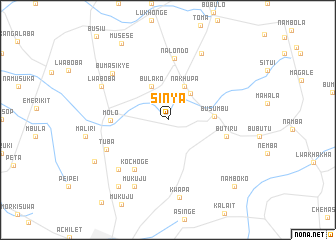 map of Sinya