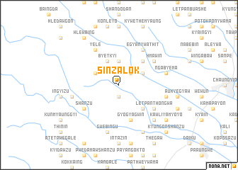 map of Sinzalok