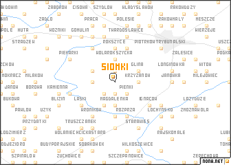 map of Siomki