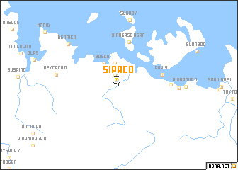map of Sipaco