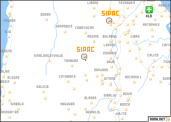 map of Sipac