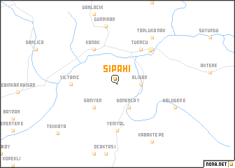 map of Sipahi