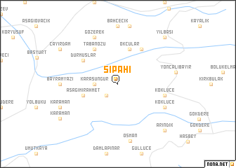 map of Sipahi