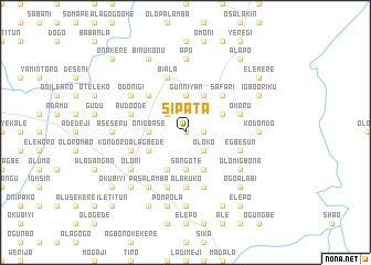 map of Sipata