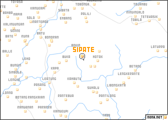 map of Sipate