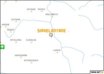 map of Siphelanyane