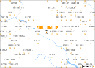 map of Siplŭv Dvŭr