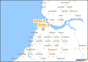 map of Sipolo