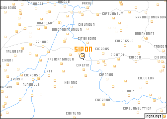 map of Sipon