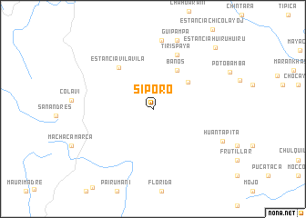 map of Siporo