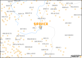 map of Šipovica