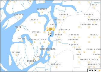 map of Sipo