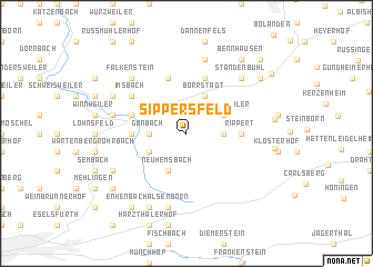 map of Sippersfeld