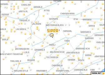map of Sipra