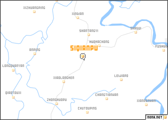 map of Siqianpu