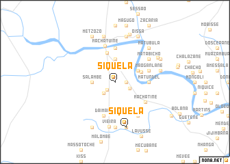 map of Siquela