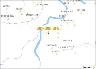 map of Siradiofofo