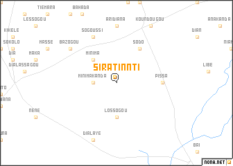 map of Siratinnti