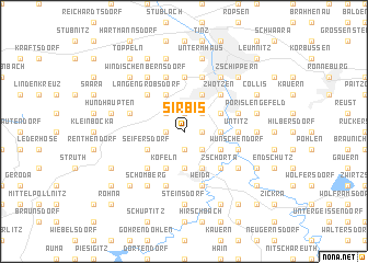 map of Sirbis