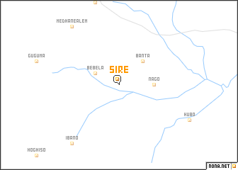 map of Sire