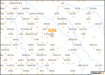 map of Sirē