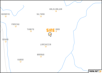 map of Sire