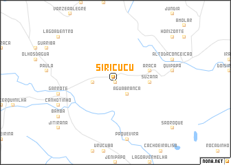 map of Siricucu