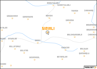 map of Sırımlı