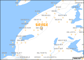 map of Siringe