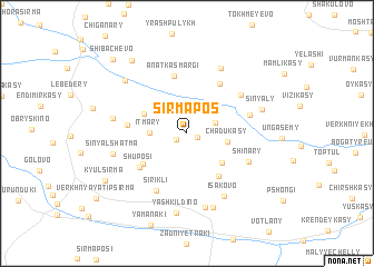 map of Sirma-Pos\