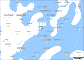 map of Siro