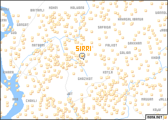 map of Sirri