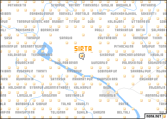 map of Sirta