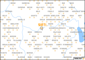 map of Sirtʼī