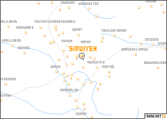 map of Sīrū\