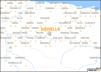 map of Sirviella