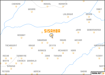 map of Sis Āmba