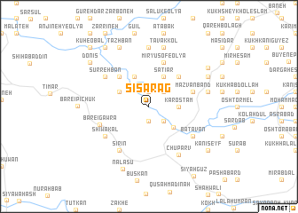 map of Sīsārag