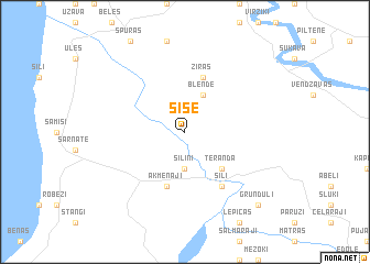 map of Sise