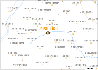 map of Sishilipu