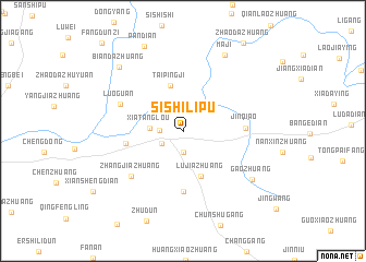 map of Sishilipu