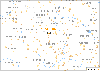 map of Sisihuiri