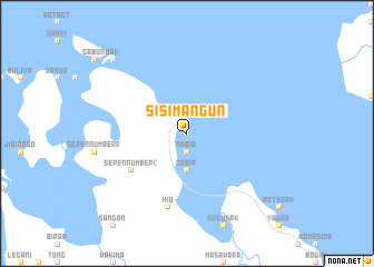 map of Sisimangun