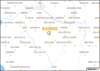 map of Sismano