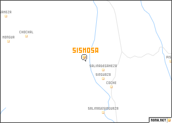 map of Sismosá